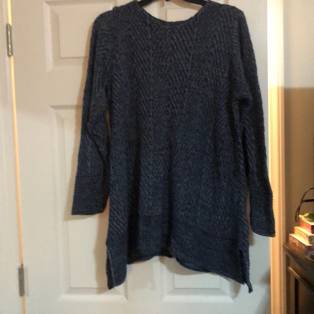 Blue shark bite sweater